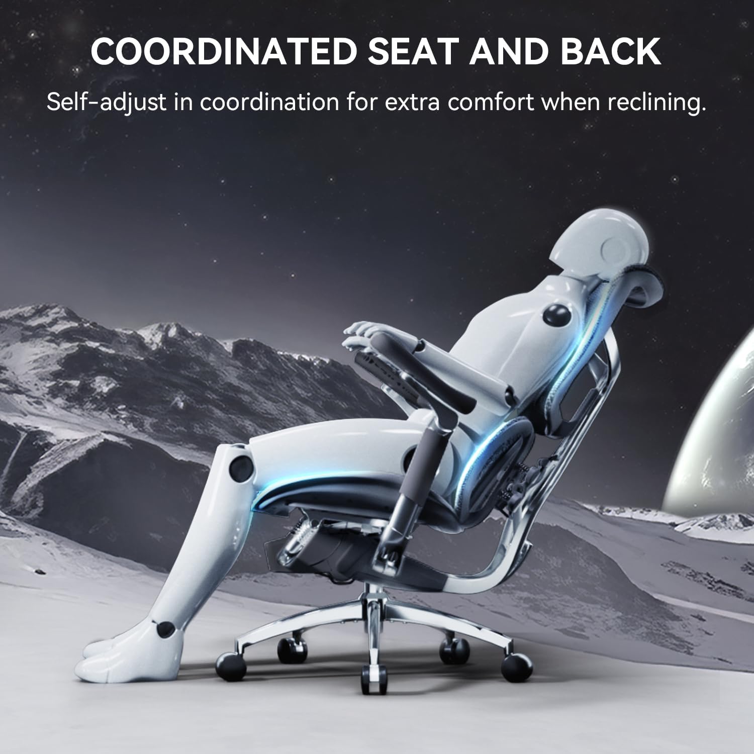 Sihoo S300 - "Gravity-Defying" Ergonomic Chair