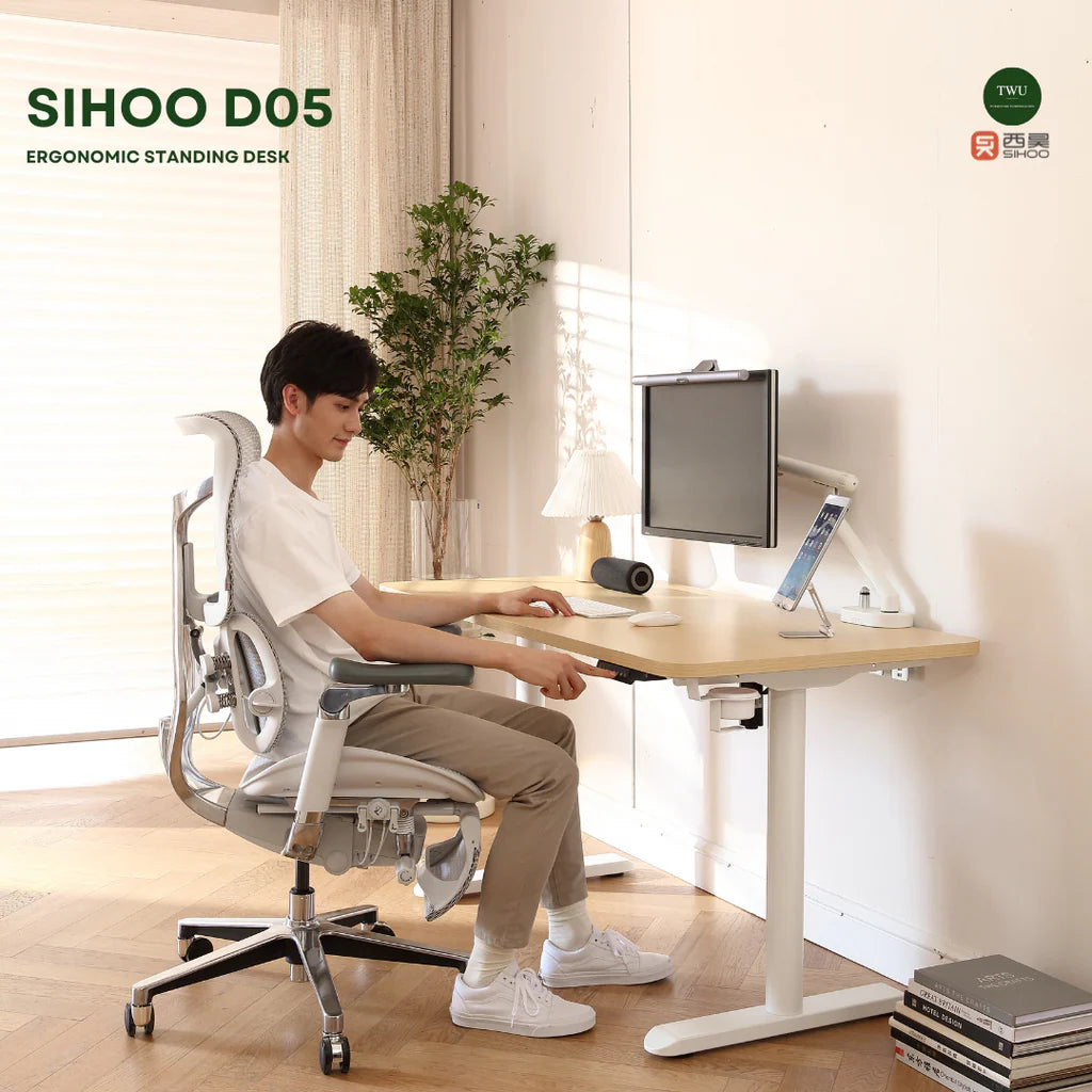 SIHOO - D05 Electric Height Adjustable Standing Desk