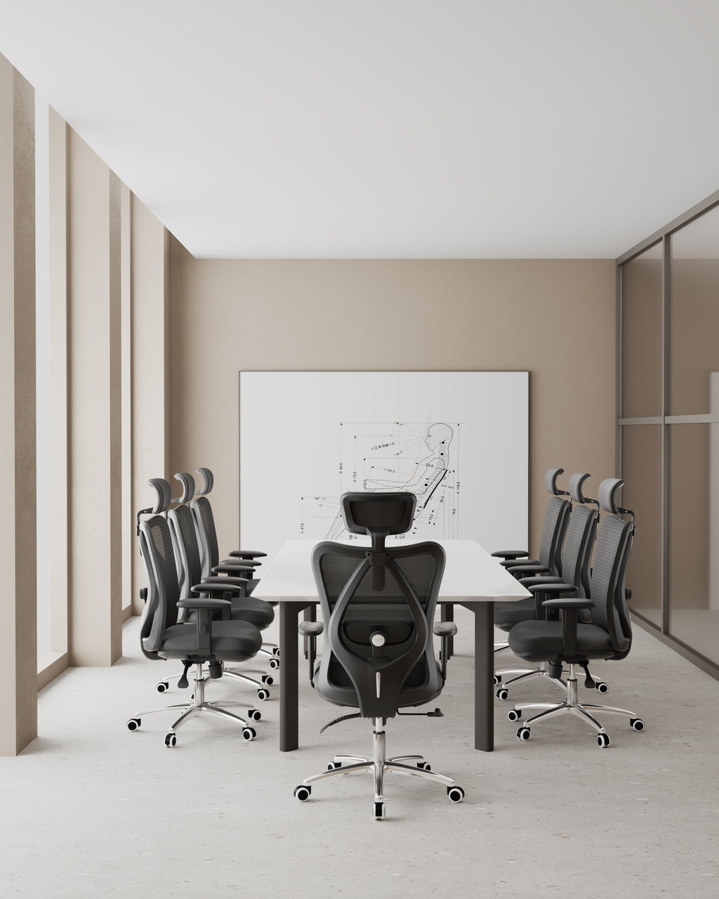 Sihoo M18 -  Classic Office Chair With Triple Spinal Relief