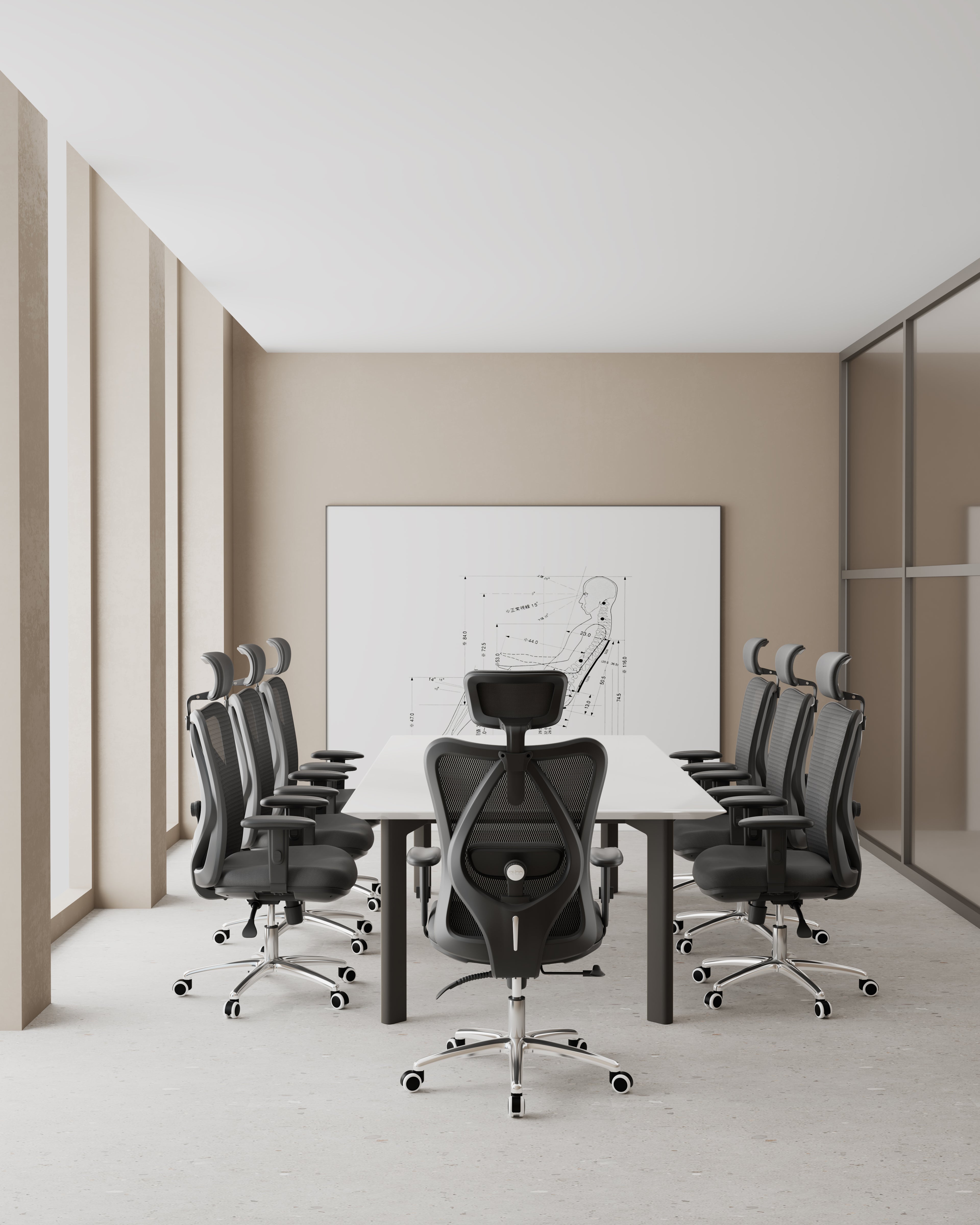 Sihoo M18 -  Classic Office Chair With Triple Spinal Relief